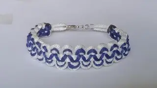How to make bracelet with thread | Easy bracelet making at home | jewellery making at home.