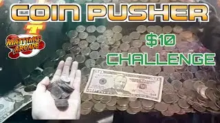 Silver Strike Coin Pusher: $10 Challenge
