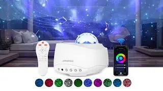 Liwarace WiFi Smart Star Projector, Starry Sky Ocean Nebula Projector Works with Alexa & Google Home