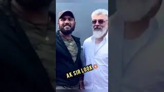 AK with his fans during Ak61 Shoot 💥📽 #ak #ak61 #thala #ajith #valimai #akwithfans #ak61update