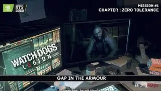 Gap in the Armour Walkthrough - Watch Dogs: Legion | On ASUS TUF F15 i5-12500H +RTX 3050 #milapplays