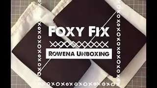 Foxy Fix Rowena No 4 and No 7 Compact Unboxing
