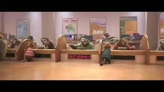 Zootopia Sloth scene in Hindi dubbing.
