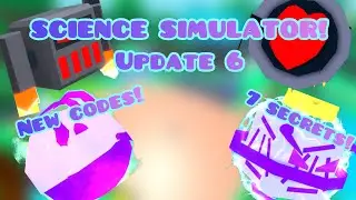 🧪Update 6🧪 New Codes, 2 New Eggs, and 🤯7 SECRETS🤯 | Science Simulator