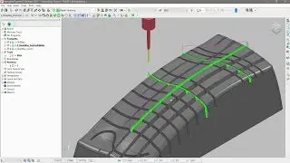 Autodesk PowerMill 2017 - What's New - Rib Machining