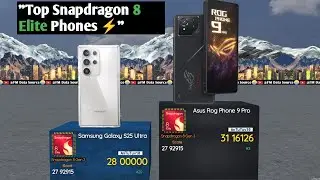 Fastest Snapdragon 8 Elite Phones in 2025! ⚡ Ultimate Speed Test 🚀