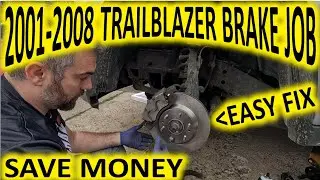 2004 Trailblazer Brake Pad and Rotor Swap