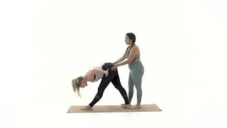 Pyramid Pose & Revolved Triangle