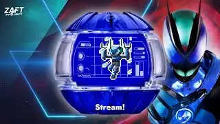 Technolom Stream Capsem Animated Kamen Rider Zeztz Driver Henshin Sound Kamen Rider Zeztz Technol...