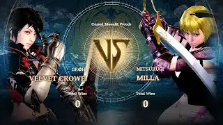 Soulcalibur VI: Velvet Crowe Vs. Milla Maxwell