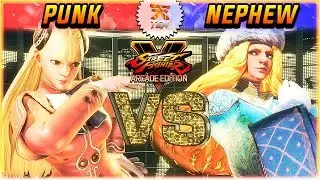 SFV AE ✪ PUNK (Karin) vs NEPHEW (Kolin) | FT5 Set ✪ SF5 TenSFV