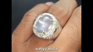 Batu White Safir Ceylon asli (kode:827)