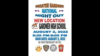 City of Gardner, MA National Night Out 2022