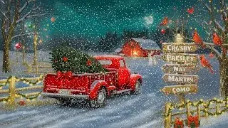 Timeless 1950s Christmas Music: Retro Holiday City Ambience & Classic Songs 🎶