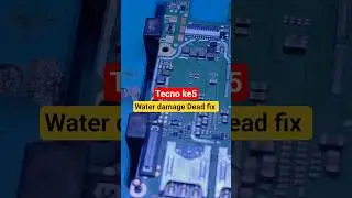Tecno water damage Dead solution #shorts #youtubeshorts #repair #dashoratech #repairtutorial