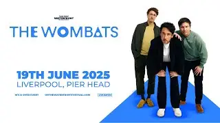 The Wombats. Live At The Waterfront Pier Head, Liverpool. 19th June 2025