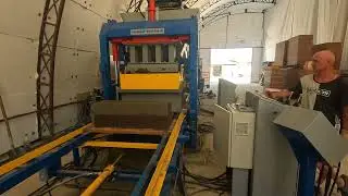 Трудится самый популярный вибропресс Рифей-Буран-2АБ в станице Старокорсунская
