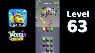 Pixel Crowd Level 63 Walkthrough | Full Gameplay Solution | Go Answer