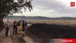 In beeld: De ochtend na de grote heidebrand in Wateren