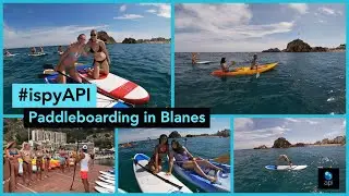 #ispyAPI [Study Abroad] Paddleboarding & Kayaking in Blanes!