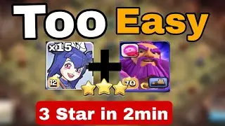 NEW BROOM WITCH BEST TH17 ATTACK STRATEGY TO 3 STAR CLASH OF CLANS