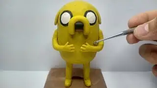 Como Hacer a Jake el Perro con Plastilina | Hora de aventura