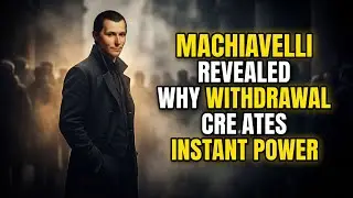 Machiavelli Revealed Why Withdrawal Creates Instant Power | Dark Psychology | Toxic Relationships