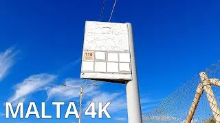 MALTA MARSAXLOKK BAY, DELIMARA PIER, Fishing Spot / Fishing Mark &ndash; N006 [4K]