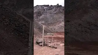 Hiking on the volcano Chimborazo #ecuador #shorts #travel