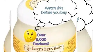 Burts Bees ointment. Watch before you buyyy😯🤔