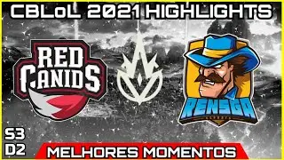 CBLoL 2021 RED x RNS Highlights do Jogo | CBLoL RED x RNS Highlights do Jogo | RED vs RNS .
