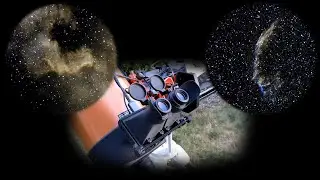 My dream EAA (Electronic Assisted Astronomy) setup and one observation session