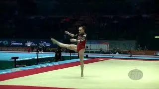 CASABUENA Laura (ESP) - 2022 Artistic Worlds, Liverpool (GBR) - Qualifications Floor Exercise