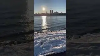 ハドソン川散歩　Walking along the Hudson River  NJ