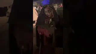 Halloween night street witch makeup at Traumatica Festival of Fear  🤟🏻 Europa Park