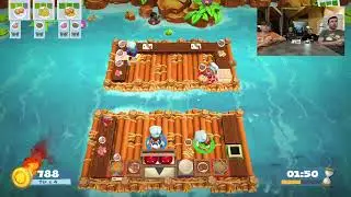 Overcooked 2 - 4 Player Co-op - Level 2-1 - Four Stars ⭐⭐⭐⭐
