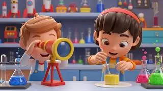 Canción del Laboratorio del Pequeño Científico🎵 | canciones infantiles | Canción para Niños, Ciencia