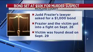 Bond set at $50,000 for Richland Co. murder suspect