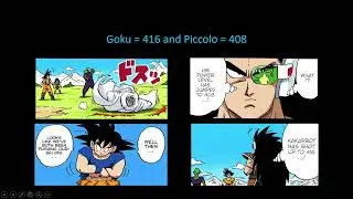 SAIYAN SAGA POWER LEVELS! | Dragon Ball Z MANGA Power Levels 1
