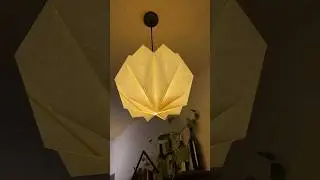 Origami lamp #shorts #diy #tiktok