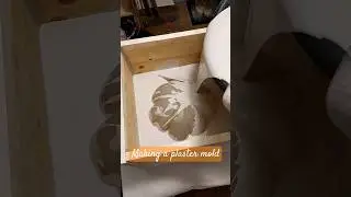 Plaster mold of pumpkin 🎃