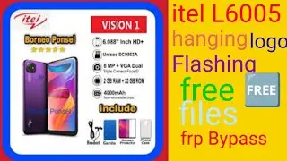 Itel vision 1 how to flash | itel vision 1 full flashing down | itel#6005 flashing| itelfrp Bypass