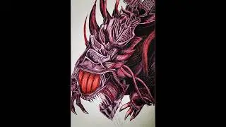 Rogue Alien Drawing #drawing #그림그리기 #alien #roguealien #xenomorph #로그에이리언 #제노모프 #에이리언
