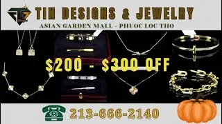 TIN JELWERY & DESIGNS 11-30-2025 | CYBER MONDAY DEAL $200 - $300 OFF #tindesigns #welivecali
