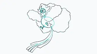 C&oacute;mo Dibujar a Mega Altaria de Pok&eacute;mon ☁️🎶🐉  | Tutorial F&aacute;cil en 9 Pasos