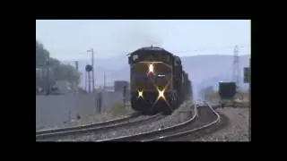 RARE!! Union Pacific SD60M #2310 Leads the MSJRV﻿ Through the Suisun-Fairfield Station