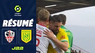 AC AJACCIO - FC NANTES (0 - 2) - Résumé - (ACA - FCN) / 2022-2023