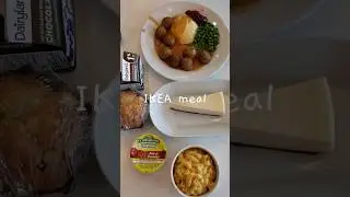 IKEA meal for $18 ✌