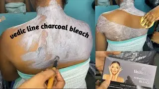 full body bleach at home| how to do bleach on back #bleach #bridal