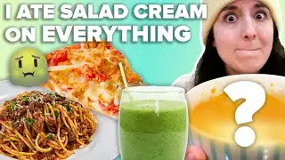 I Ate Everything With Salad Cream For 72hrs